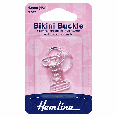 H460.C  Bikini Buckle - Clear